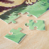 Kat in de bloem, Louis Wain Legpuzzel (Zijkant)