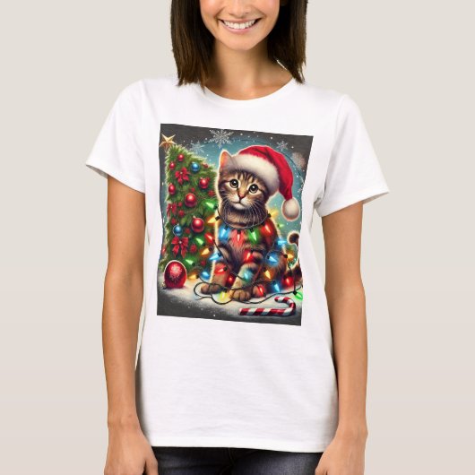 Kat in de boom t-shirt (Voorkant)