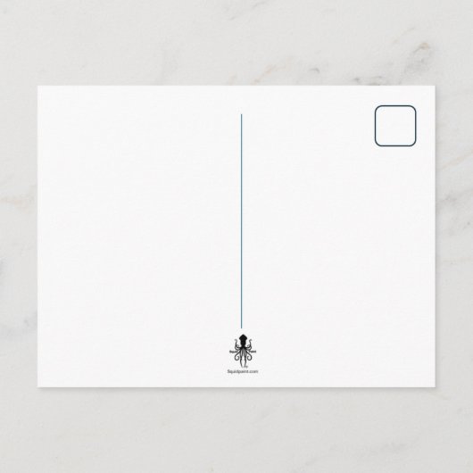 Kat in de Bossen Briefkaart (Achterkant)