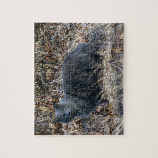 Kat in de Bossen Legpuzzel (Verticaal)