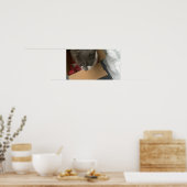 Kat in de doos poster (Keuken)