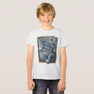 Kat in de doos Tri-Blend shirt