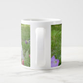 Kat in de Flowers Jumbo Mok (Achterkant)