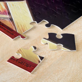 Kat in de foto van de close-up van Rafters Legpuzzel (Zijkant)