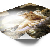 Kat in de hemel Foto Prints. Afdruk (Hoek)