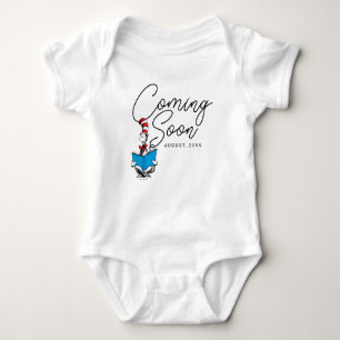 Kat in de Hoed Baby Aankondiging Romper