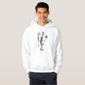 Kat in de hoed Balansact Hoodie (Voorkant volledig)