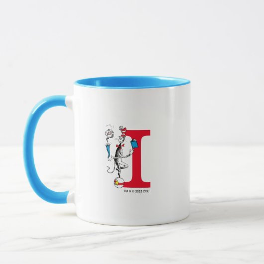 Kat in de Hoed Balansact Monogram I Mok (Links)