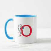 Kat in de hoed Balansact Monogram O Mok (Links)