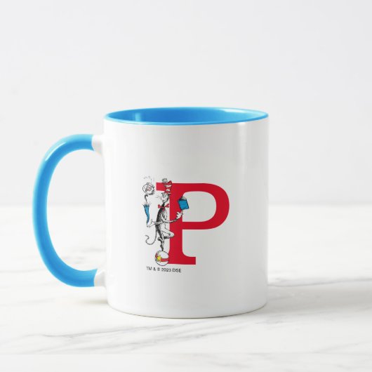 Kat in de hoed Balansact Monogram P Mok (Links)