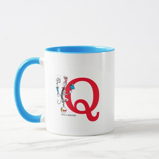 Kat in de Hoed Balansact Monogram Q Mok (Links)