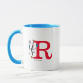Kat in de hoed Balansact Monogram R Mok (Links)