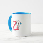 Kat in de Hoed Balansact Monogram Z Mok (Voorkant links)