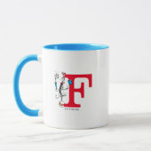 Kat in de hoed Balansactie Monogram F Mok (Links)
