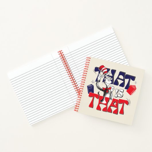 Kat in de hoed | Dat is dat Notitieboek (Binnen)