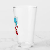 Kat in de hoed Ding Een & Ding Twee Glas (Links)