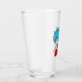 Kat in de hoed Ding Een & Ding Twee Glas (Rechts)