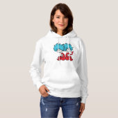 Kat in de hoed Ding Eén & Ding Twee Hoodie (Voorkant volledig)
