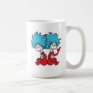 Kat in de hoed Ding Een & Ding Twee Koffiemok