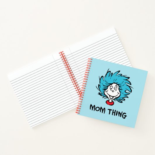 Kat in de hoed | Ding Een Ding Twee - Moeder Ding Notitieboek (Binnen)