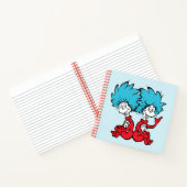 Kat in de hoed Ding Een & Ding Twee Notitieboek (Binnen)