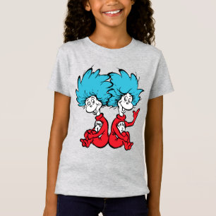 Kat in de hoed Ding Een & Ding Twee T-shirt