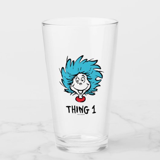 Kat in de hoed | Ding één Glas (Voorkant)