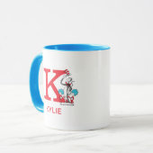 Kat in de Hoed, Ding Een Naam & Monogram K Mok (Voorkant links)