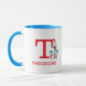 Kat in de hoed, Ding één naam & monogram T Mok (Links)
