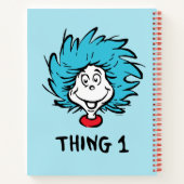 Kat in de hoed | Ding één Notitieboek (Achterkant)