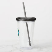 Kat in de hoed | Ding twee Acryl Drinkbeker (Links)