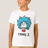 Kat in de hoed | Ding twee T-shirt (Voorkant)