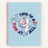 Kat in de hoed | Dit is helemaal niet leuk Notitieboek (Voorkant)