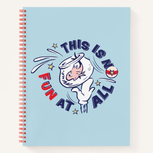 Kat in de hoed | Dit is helemaal niet leuk Notitieboek (Voorkant)