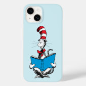 Kat in de hoed leest Case-Mate iPhone case (Achterkant)