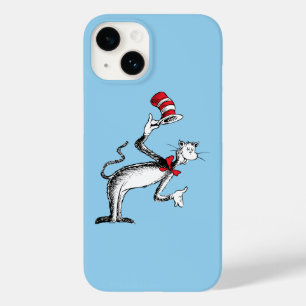 Kat in de hoed neemt een buiging Case-Mate iPhone 14 hoesje