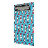 Kat in de hoed-patroon mini klembord (Angled2)
