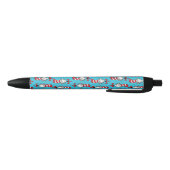 Kat in de hoed Patroon Zwarte Inkt Pen (Bodem)