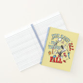 Kat in de hoed | We zagen alle dingen vallen Notitieboek (Binnen)