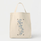 Kat in de Ivy Tote Bag (Voorkant)