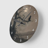 Kat in de Moonlight, Alexandre Steinlen Ronde Klok (Hoek)