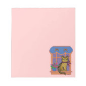 Kat in de Notitieblokken van het venster (Voorkant)