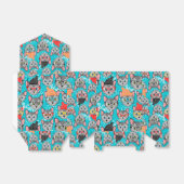 Kat in de pet bedankdoosjes (Uitgevouwen)