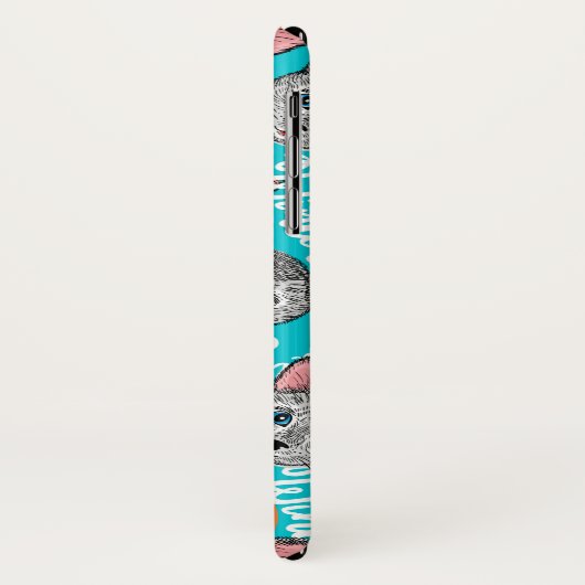 Kat in de pet Case-Mate iPhone case (Achterkant/links)