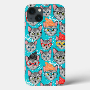 Kat in de pet Case-Mate iPhone case