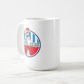 Kat in de Pet | Eén stem, twee stemmen Koffiemok (Voorkant links)