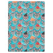 Kat in de pet klembord (Achterkant)