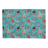 Kat in de pet kussensloop (Voorkant)