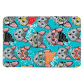 Kat in de pet magneet (Horizontaal)