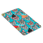 Kat in de pet magneet (Rechterzijde)